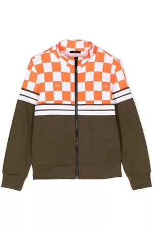Nº21 Chaqueta con cremallera y cuadros