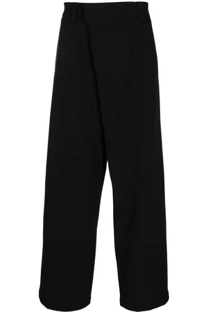 SONGZIO Pantalones anchos asimétricos