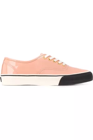Fumito Ganryu Zapatillas con efecto barnizado