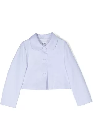 Simonetta Chaqueta corta con cuello Peter Pan