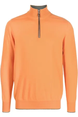 N.PEAL Jersey The Carnaby con media cremallera