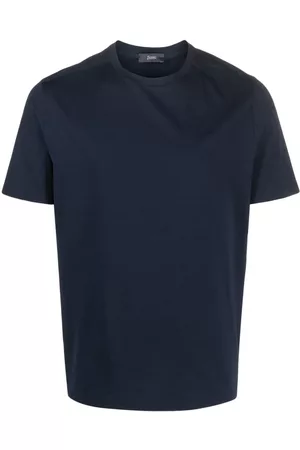 HERNO Camiseta con cuello redondo