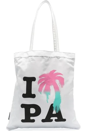 Palm Angels Bolso shopper I Love PA