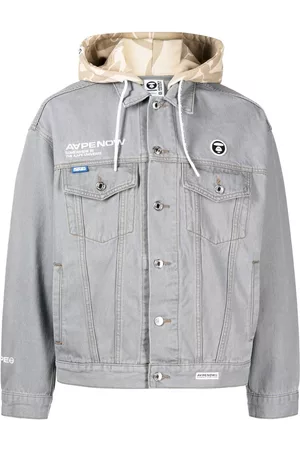 A Bathing Ape Chaqueta con capucha y logo