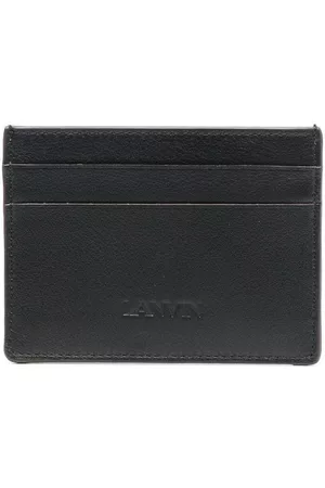 Lanvin Tarjetero con logo en relieve