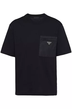 Prada Camiseta Re-Nylon con paneles