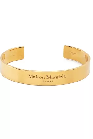 Maison Margiela Brazalete con logo grabado