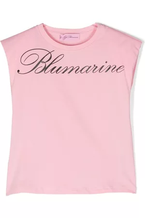 MISS BLUMARINE Camiseta con motivo de mariposa