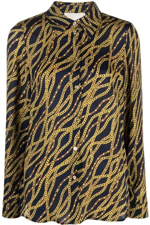 Michael Kors Camisa con motivo gráfico y manga larga