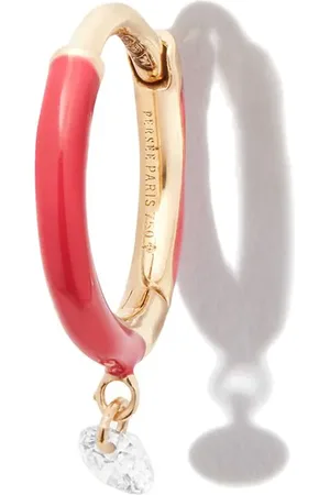 PERSÉE Aros en oro amarillo de 18kt con diamante