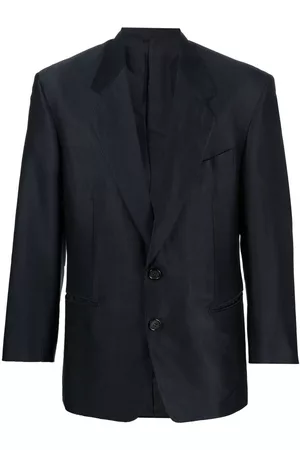 Gianfranco Ferré Blazer con solapa de muesca 1980