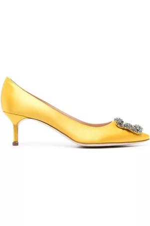 Manolo Blahnik Zapatos Hangisi con tacón de 60mm y hebilla