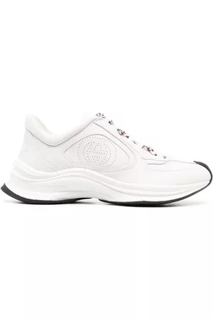Gucci Zapatillas con logo perforado y cordones