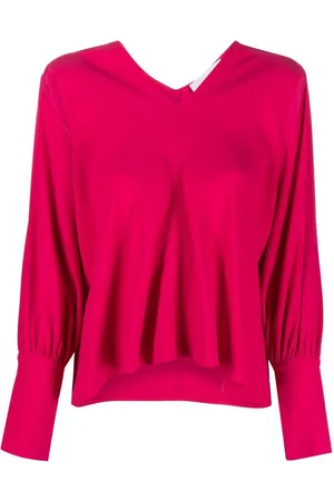 ERIKA CAVALLINI Blusa con cuello en V