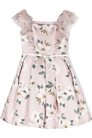 MONNALISA Vestido sin mangas con estampado floral