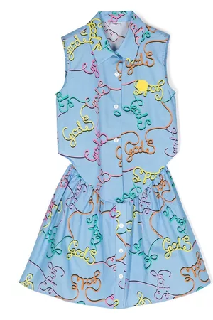 GCDS Conjunto con estampado del logo