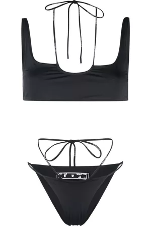OFF-WHITE Bikini con logo estampado