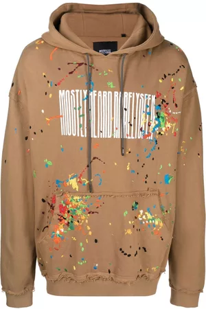 MOSTLY HEARD RARELY SEEN Sudadera con capucha y logo estampado