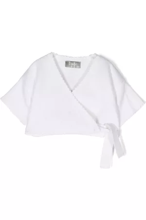 Il gufo Top con diseño cruzado