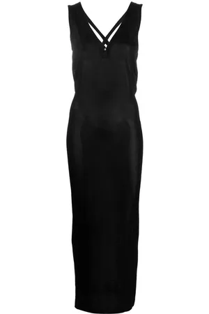 Tom Ford Vestido con cuello en V