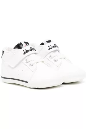 Miki House Zapatillas bordadas con logo bordado