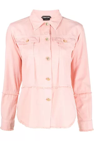 Tom Ford Camisa vaquera con botones en el frente