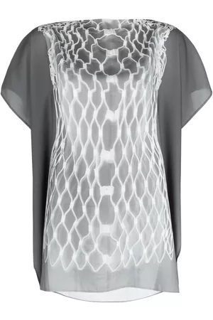 Maison Margiela Blusa con motivo gráfico
