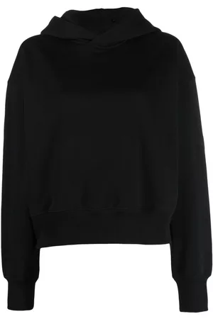 Y-3 Sudadera con capucha y parche del logo