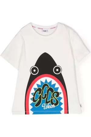 GCDS Camiseta con logo estampado