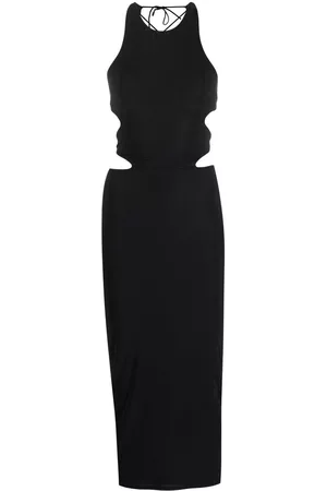Amazuìn Vestido midi con espalda descubierta