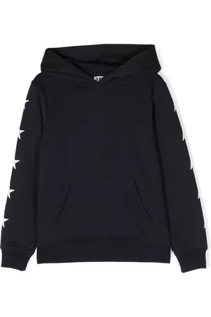 Golden Goose Sudadera con capucha y estrella estampada
