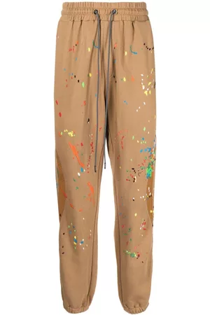 MOSTLY HEARD RARELY SEEN Pantalones de chándal Warped con pintura bordada