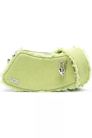 GCDS Bolso de hombro Comma vaquero