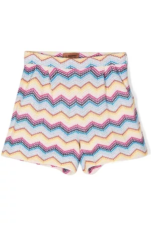 Missoni Pantalones cortos con motivo en zigzag