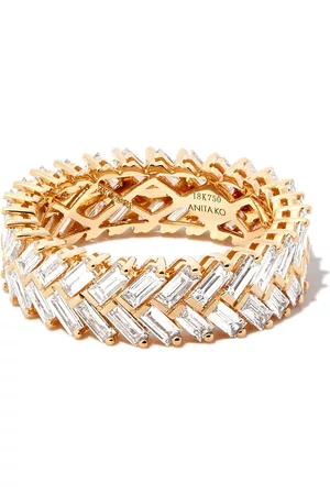 Anita Anillo en oro amarillo de 18kt con diamantes