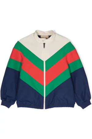 Gucci Chaqueta bomber con diseño colour block