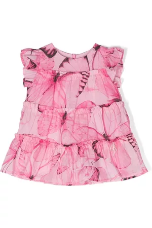 MISS BLUMARINE Falda con motivo de mariposas