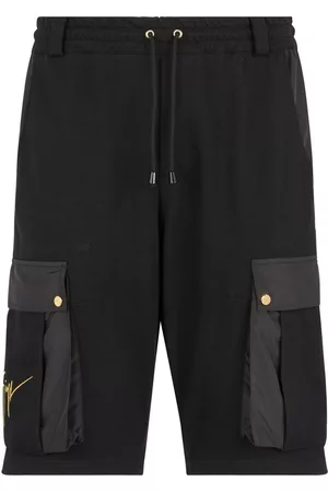 Giuseppe Zanotti Bermudas con múltiples bolsillos y cordones