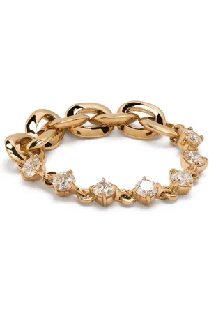Lizzie Mandler Anillo Éclat en oro amarillo de 18kt con diamantes
