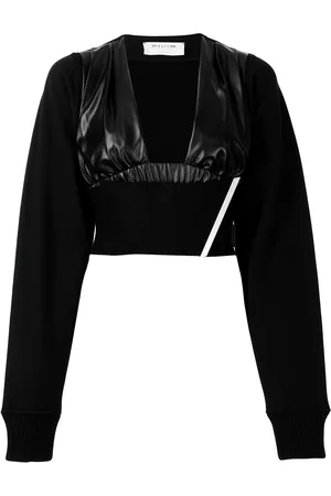 1017 ALYX 9SM Top corto con manga tipo sudadera