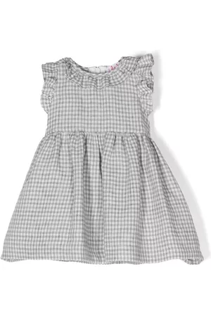 Il gufo Vestido a cuadros gingham