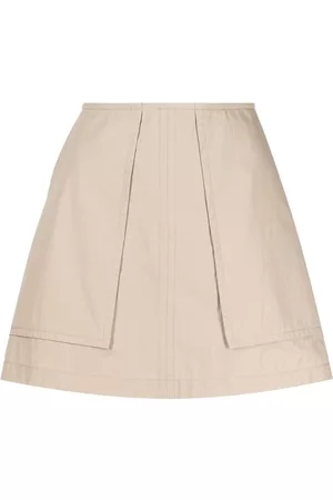 pushBUTTON Falda acampanada con dos bolsillos