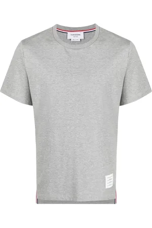 Thom Browne Camiseta con parche del logo