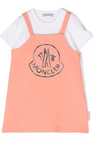 Moncler Vestido con logo estampado