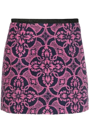 Marine Serre Minifalda en jacquard