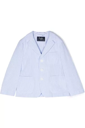 Il gufo Blazer a rayas con botones