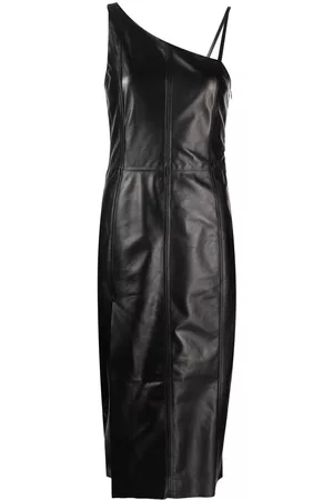 DROME Vestido midi asimétrico