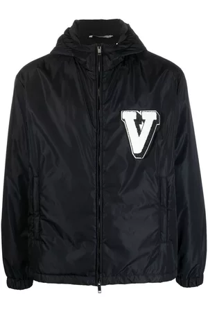 VALENTINO GARAVANI Chaqueta con capucha y parche del logo