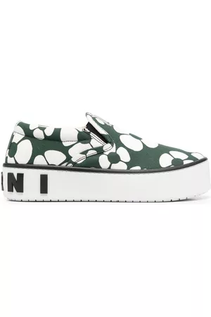 Marni Zapatillas con motivo floral