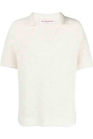 Orlebar Brown Polo Batten de ganchillo